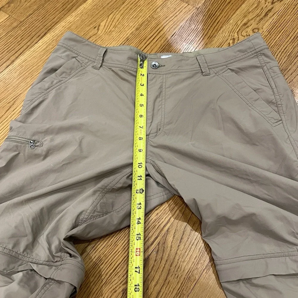 Marmot Arch Rock‎ Pants Mens 36x32 Tan Nylon Cargo Hiking Outdoor Performance